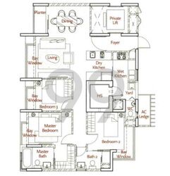 One Tree Hill Residence (D10), Apartment #359609161